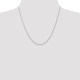 Image of 14K White Gold 20 inch .70mm Ropa with Spring Ring Clasp Chain