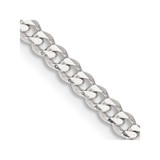 Image of Sterling Silver 3.5mm Curb Chain QCB100-24