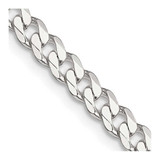 Image of Sterling Silver 4.5mm Curb Chain QCB120-28