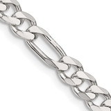 Image of Sterling Silver 5.5mm Figaro Chain QFG150-20