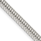 Image of Sterling Silver 5mm Round Snake Chain QSNL120-18