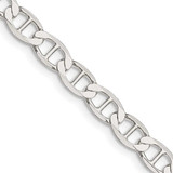 Image of Sterling Silver 5.7mm Flat Anchor Chain QLFA120-18