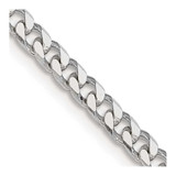 Image of Sterling Silver Polished 3.5mm Curb Chain QFC151-20