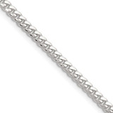 Image of Sterling Silver Polished 3.4mm Domed Curb Chain QDB100-16