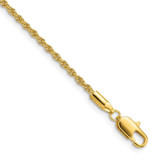 Image of Kelly Waters Gold-plated 2mm French Rope 20 inch Chain