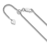 Image of Sterling Silver Adjustable 1.9mm Spiga Chain FC43-30