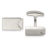 Image of Stainless Steel Polished Cufflinks SRC216