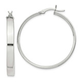 Image of 35mm Sterling Silver 4.25x35 Hoop Earrings