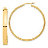 Image of 14K Yellow Gold High Polished 5mm Hoop Earrings TF1405