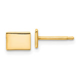 Image of 5.52mm 14k Yellow Gold Colorado State Earrings