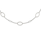 Image of Chisel Stainless Steel Polished Fancy Oval Link 38 inch Necklace