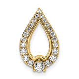 Image of 14k Yellow Gold Diamond Pendant PM9939-050-YA