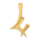 Image of 14K Yellow Gold Fancy Polished Slide Pendant