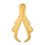 Image of 14K Yellow Gold Fits up to 6mm Reg, 8mm Fancy Omega Slide Pendant