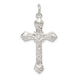 Image of Sterling Silver Crucifix Pendant QC506