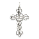 Image of Sterling Silver Crucifix Pendant QC523