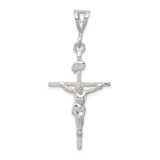 Image of Sterling Silver INRI Crucifix Pendant QC524