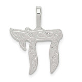 Image of Sterling Silver Chai Pendant