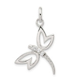 Image of Sterling Silver With CZ Dragonfly Pendant