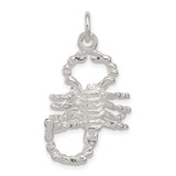 Image of Sterling Silver Polished Scorpion Pendant