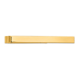 Image of 10k Yellow Gold Mens Polished Tie Bar 10MC182