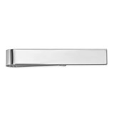 Image of 14k White Gold Mens Polished Tie Bar