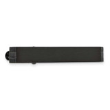 Image of Chisel Stainless Steel Brushed Black IP-plated Tie Bar