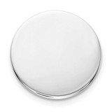 Image of Sterling Silver Rhodium-plated Tie tac QQ150