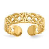 Image of 10k Yellow Gold Celtic Toe Ring