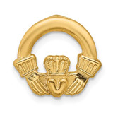 Image of Gold-tone Claddagh Lapel Pin