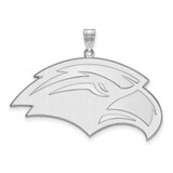 Image of 10K White Gold University of Southern Mississippi XL Pendant by LogoArt