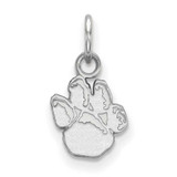 Image of 10K White Gold University of Pittsburgh X-Small Pendant by LogoArt (1W041UPI)