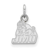 Image of 14K White Gold James Madison University X-Small Pendant by LogoArt