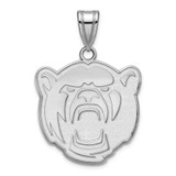 Image of 14K White Gold Baylor University Large Pendant by LogoArt (4W025BU)