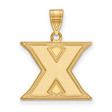 Image of 14K Yellow Gold Xavier University Medium Pendant by LogoArt