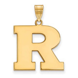 Image of 14K Yellow Gold Rutgers Large Pendant by LogoArt