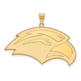 Image of 14K Yellow Gold University of Southern Miss XL Pendant by LogoArt