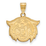 Image of Gold Plated Sterling Silver Villanova University Medium Pendant LogoArt GP033VIL