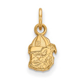 Image of Gold Plated Sterling Silver University of Georgia XSmall Pendant LogoArt GP043