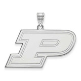 Image of Sterling Silver Purdue Large Pendant by LogoArt (SS004PU)