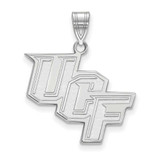Image of Sterling Silver University of Central Florida Large Pendant by LogoArt SS004UCF