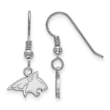 Image of Sterling Silver Montana State University XSmall Dangle Earrings LogoArt SS005MTU