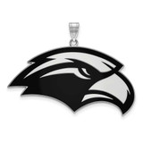 Image of Sterling Silver University of Southern Miss XL Enamel Pendant by LogoArt