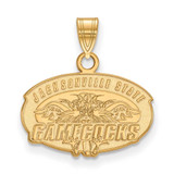 Image of 14k Yellow Gold LogoArt Jacksonville State University Small Pendant