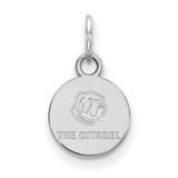 Image of 14k White Gold LogoArt The Citadel XS Pendant