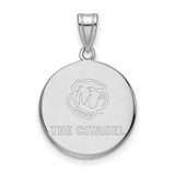 Image of 14k White Gold LogoArt The Citadel Large Pendant