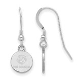 Image of Sterling Silver Rhodium-plated LogoArt The Citadel XS Dangle Earrings