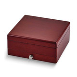 Image of Luxury Gftware Cherry Matte Finish Wooden Velour Lining Jewelry Box (Gifts)
