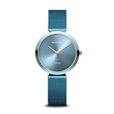 Image of Bering Time - Charity - Womens Polished Blue Watch - 18132-Charity1