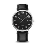 Image of Bering Time - Titanium - Mens Brushed Silver-tone Watch - 18640-402